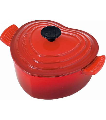Amazon | ル・クルーゼ/ルクルーゼ(Le Creuset) 両手鍋 ハート